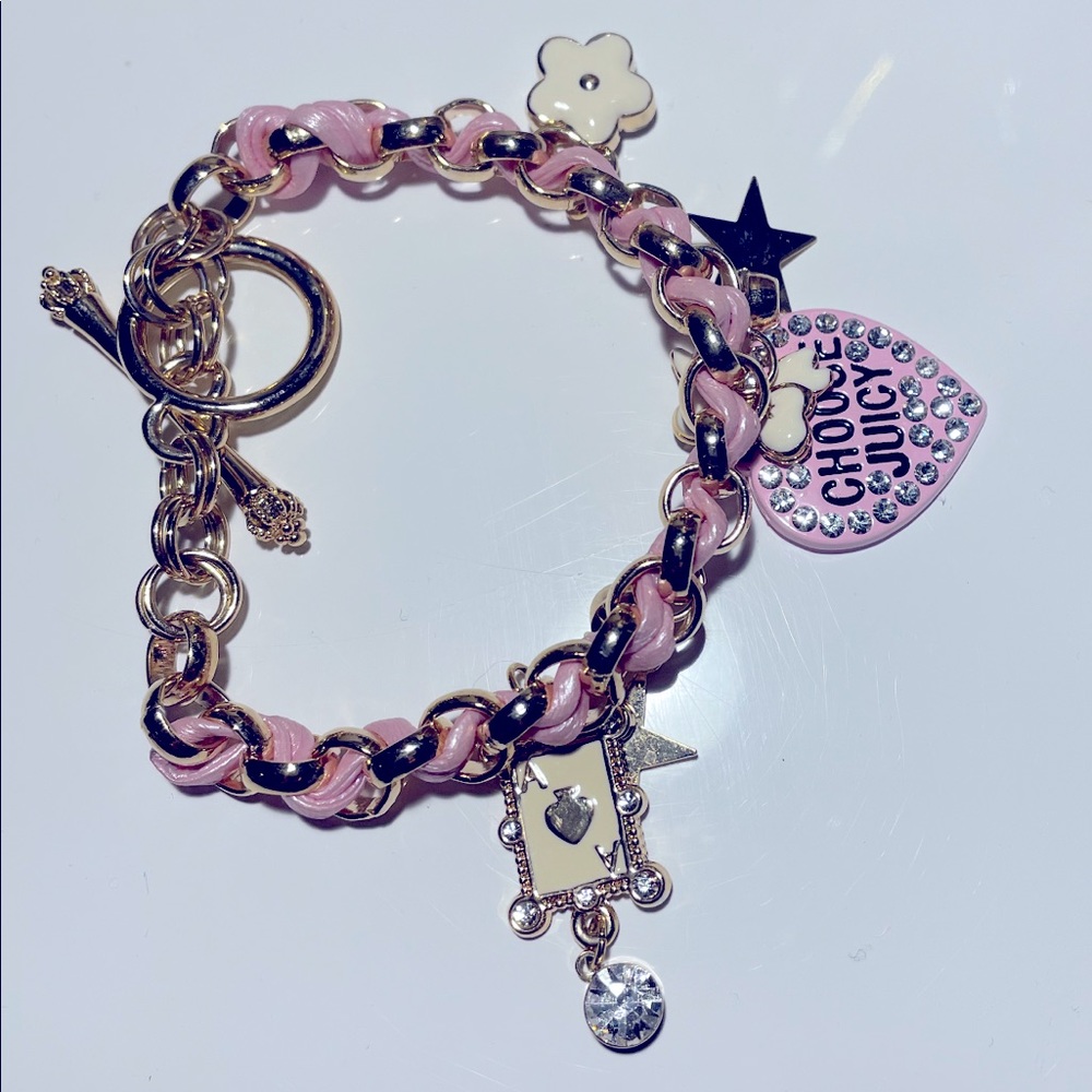 Pink Juicy Couture bracelet